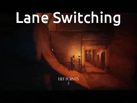 Lane switching demonstration